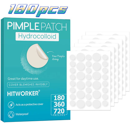 180/360/720 Patches/Box of Hydrogel Acne Patches Can Effectively Cover Acne Patches, Suitable for Both Men and Women