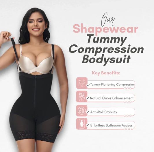 Sculpting Shapewear Tummy Control Full Bodysuit