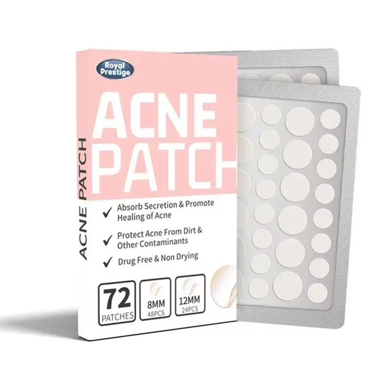 Invisible Acne Patches Removal Pimple Anti-Acne Hydrocolloid Patches Spots Marks Concealer Repair Sticker Waterproof
