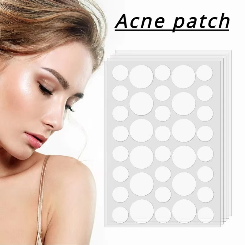 Invisible Acne Patches Removal Pimple Anti-Acne Hydrocolloid Patches Spots Marks Concealer Repair Sticker Waterproof